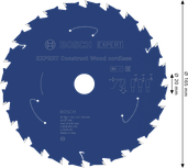 Bosch EXPERT Construct Wood akuga ringsae tera 165 mm T24.